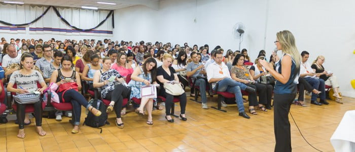 Palestra sobre Grafologia na Universidade Anhanguera